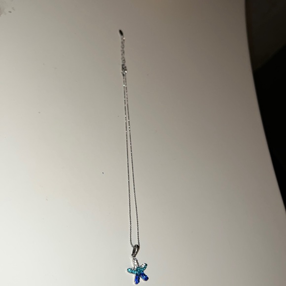 Adult Jewels Starfish Silver-Tone Metal & Shiny Stones - Picture 8 of 14